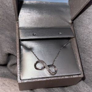 Infinity Diamond Necklace from Zales